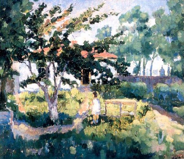 Kazimir Malevich Summer Landscape, France oil painting art